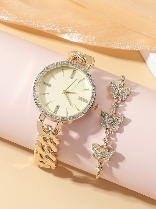 Thin Strap Bracelet Watch
