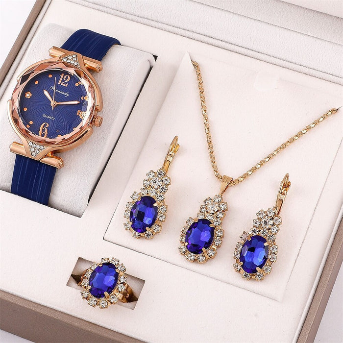 Quartz Watch 4-piece Set