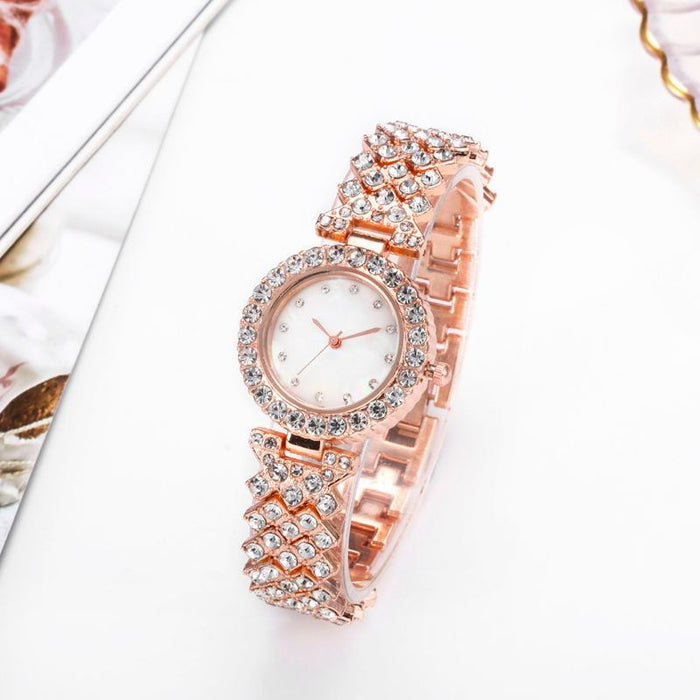 Diamond Quartz Watch
