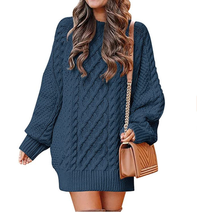 Twisted Knitted Sweater