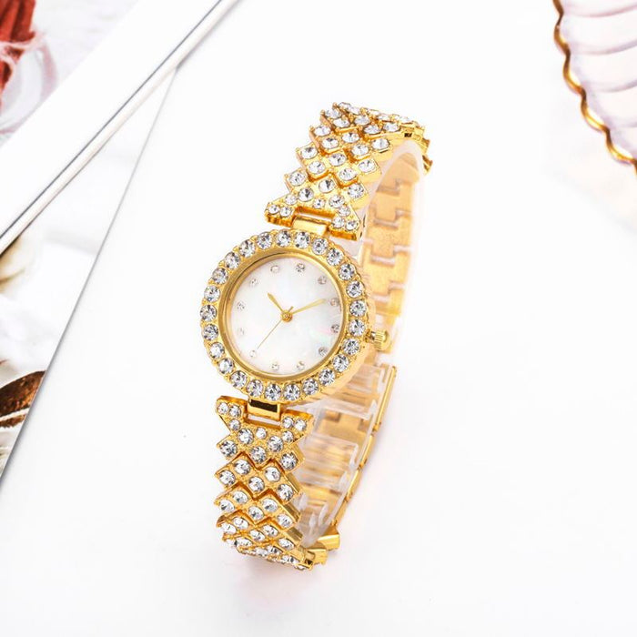 Diamond Quartz Watch
