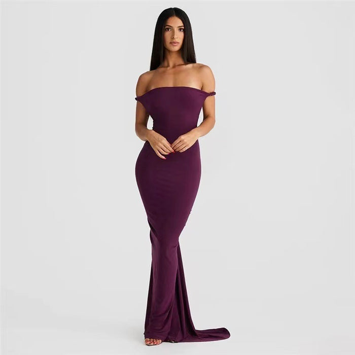 Slim-fit Backless Dress