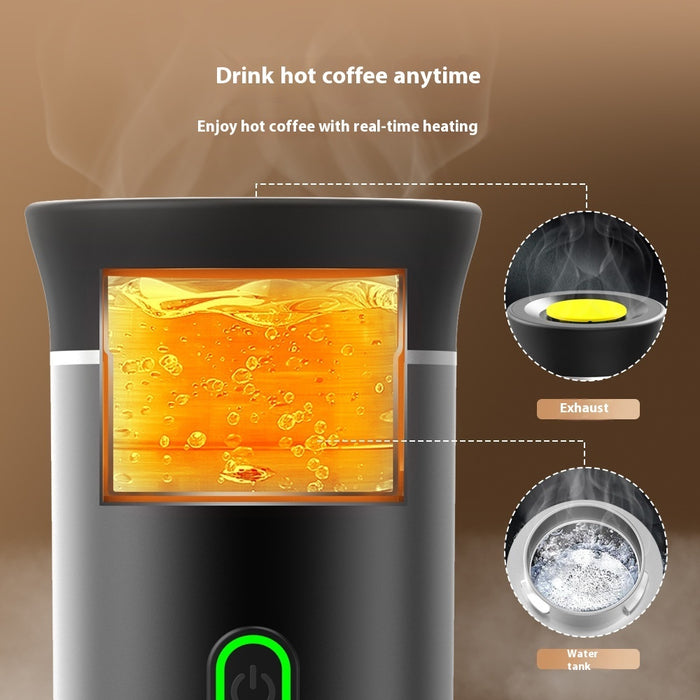 Electric Grinder Coffee Travel Handy 3 In1 Espresso Portable Coffee Maker