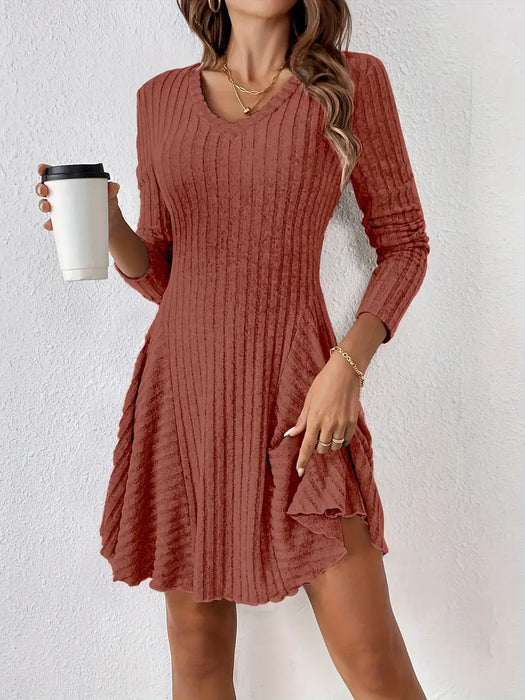 French Knitted Dress