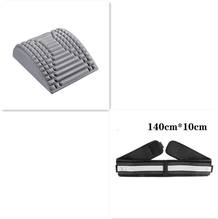 Back Stretcher Pillow Neck Lumbar Support Massager For Neck Waist