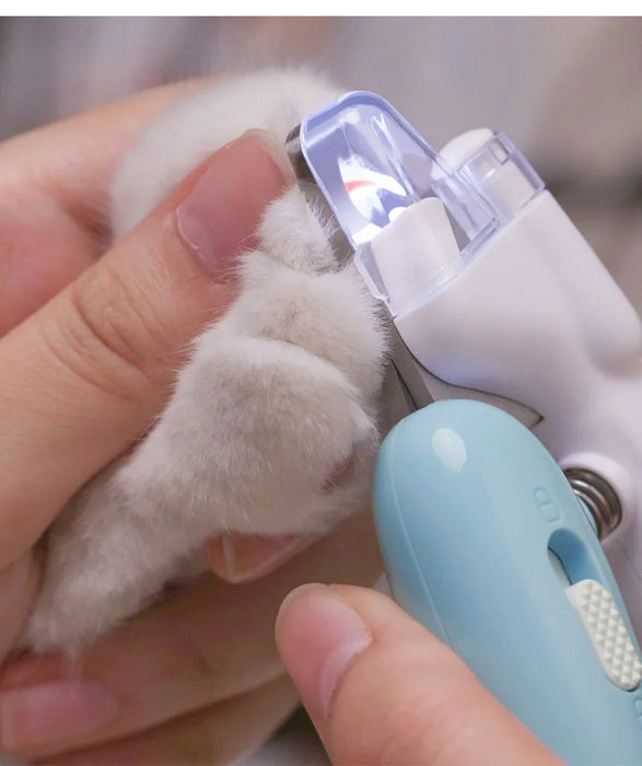 Pet Nail Clippers With LED Light nail Grinder