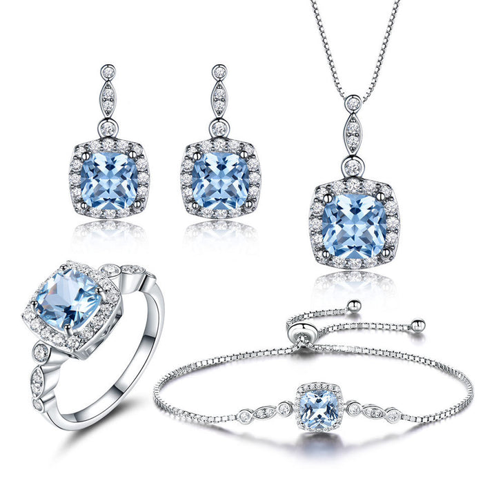 925 Sterling Silver Necklace Set
