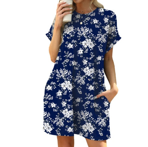 Printed Pocket Dress