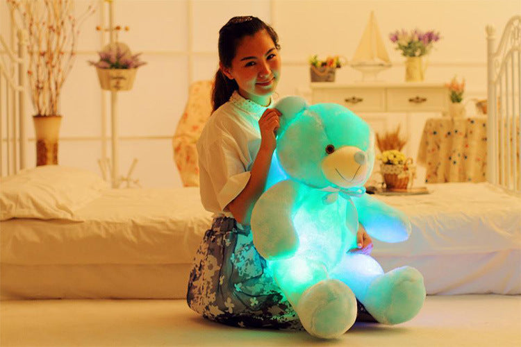 Creative Light Up LED Teddy Bear Stuffed Plush Toy
