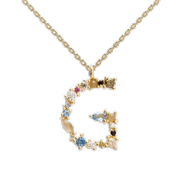 English Letter Necklace