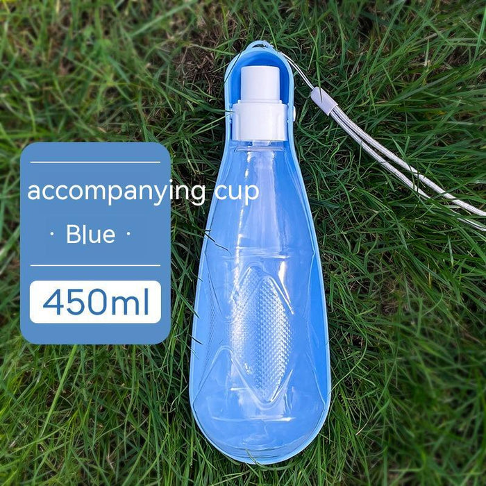 Pet Water Cup Outdoor Portable Folding Dog Water Bottle 550ml