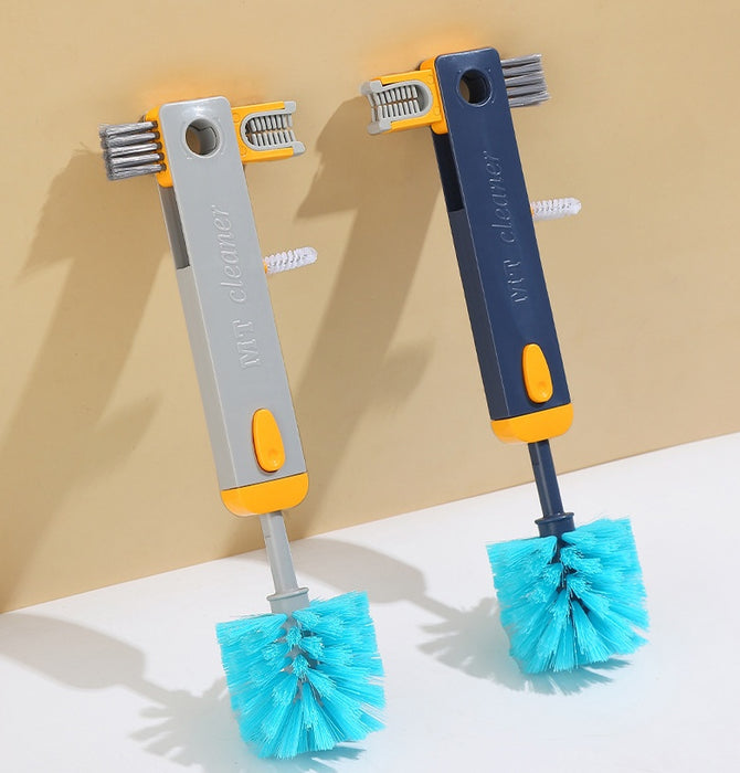 4 In 1 Bottle Gap Cleaner Brush Multifunctional