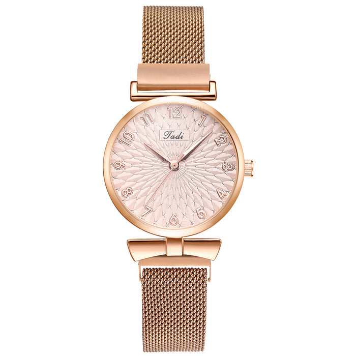 Mesh Strap Quartz Watch