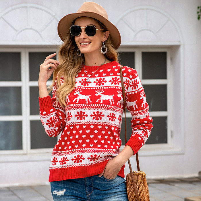 Snowflake pullover