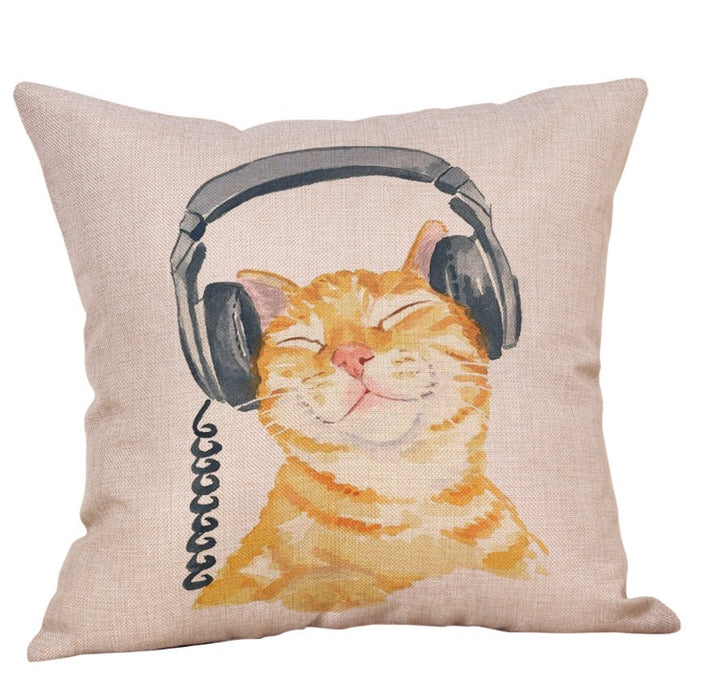 Cute Cat Pillow Covers