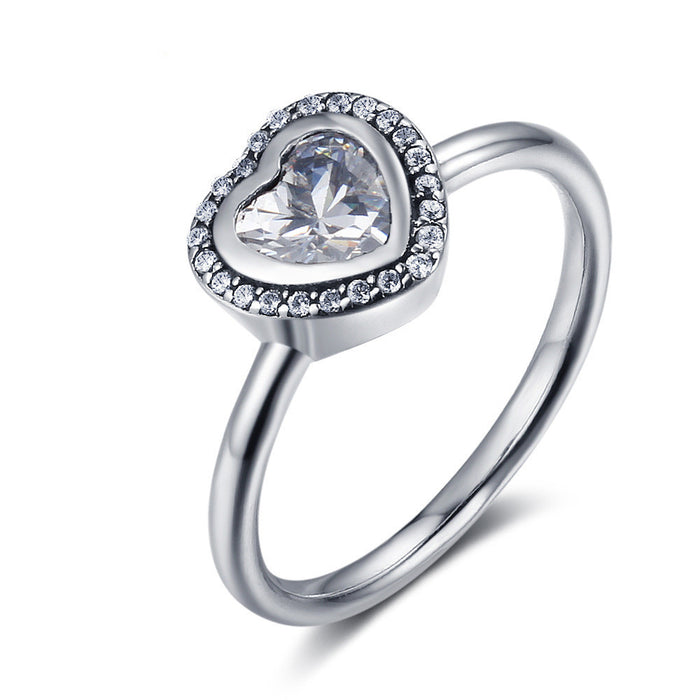 S925 silver sterling ring