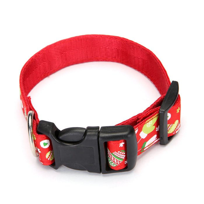 Red And Green Bell Collars