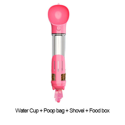 300 -500ml Portable Multifunction Dog Water &  Food Feeder