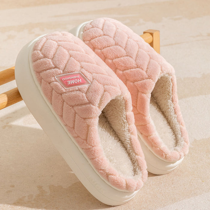 Plush Slippers For Women Men