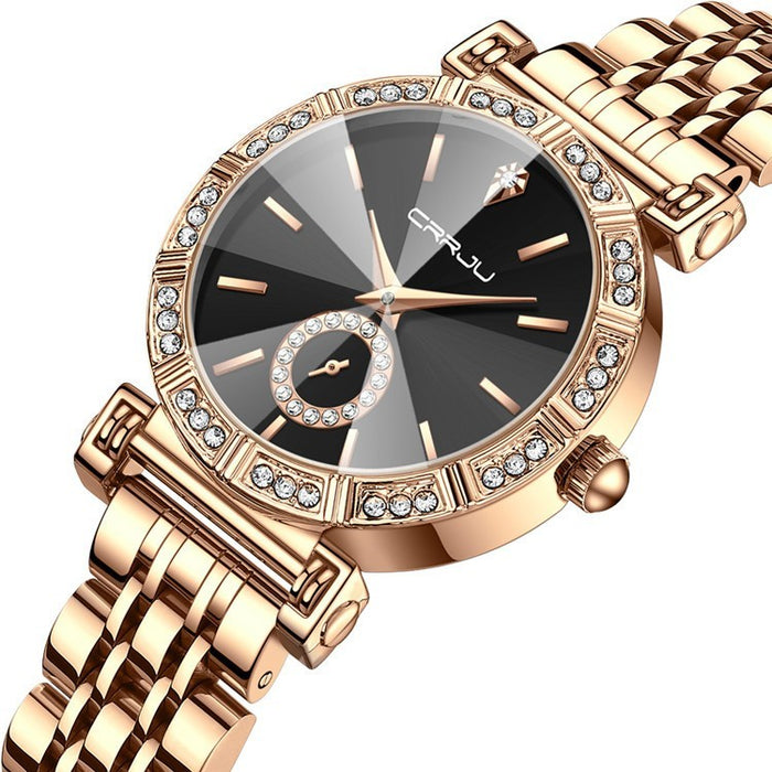 Diamond-embedded Watch
