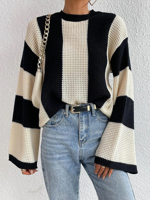Striped Knitted Sweater