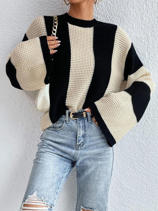 Striped Knitted Sweater
