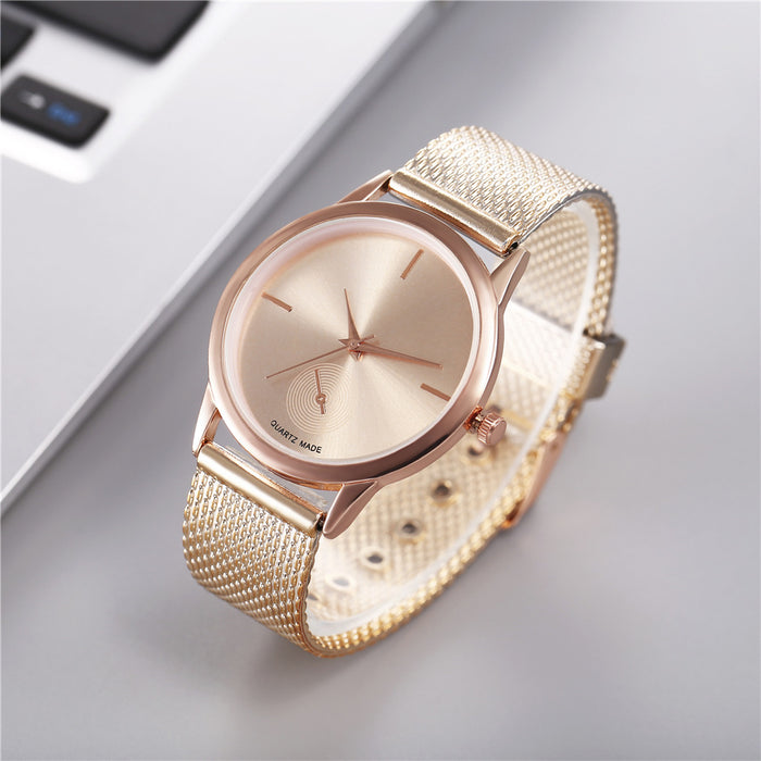 Plastic Mesh Quartz Watch