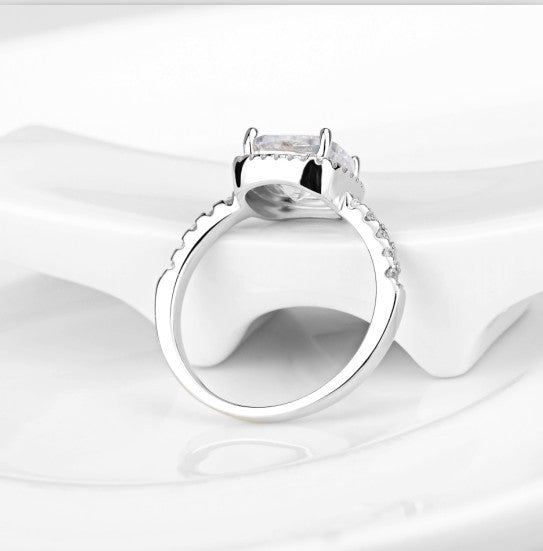 Square Diamond Ring