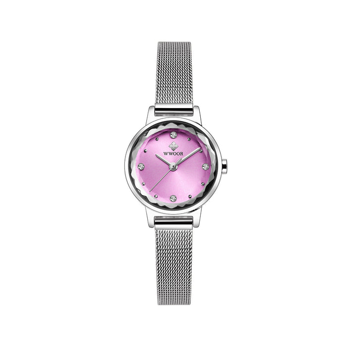 Quartz Watch Mesh Strap