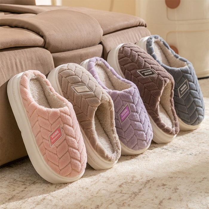 Plush Slippers For Women Men