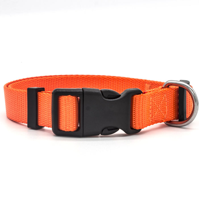 Soft nylon pet collar