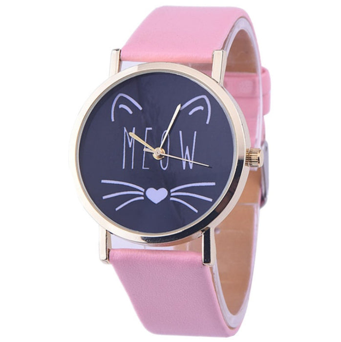 Cute Cat Wrist Watch