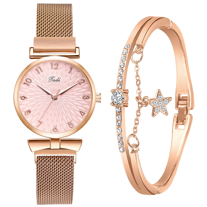 Mesh Strap Quartz Watch