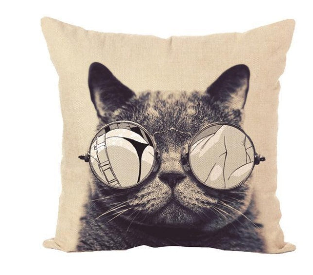 Cute Cat Pillow Covers