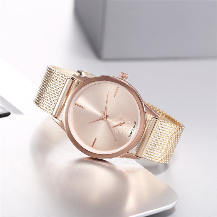 Plastic Mesh Quartz Watch
