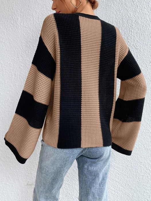 Striped Knitted Sweater
