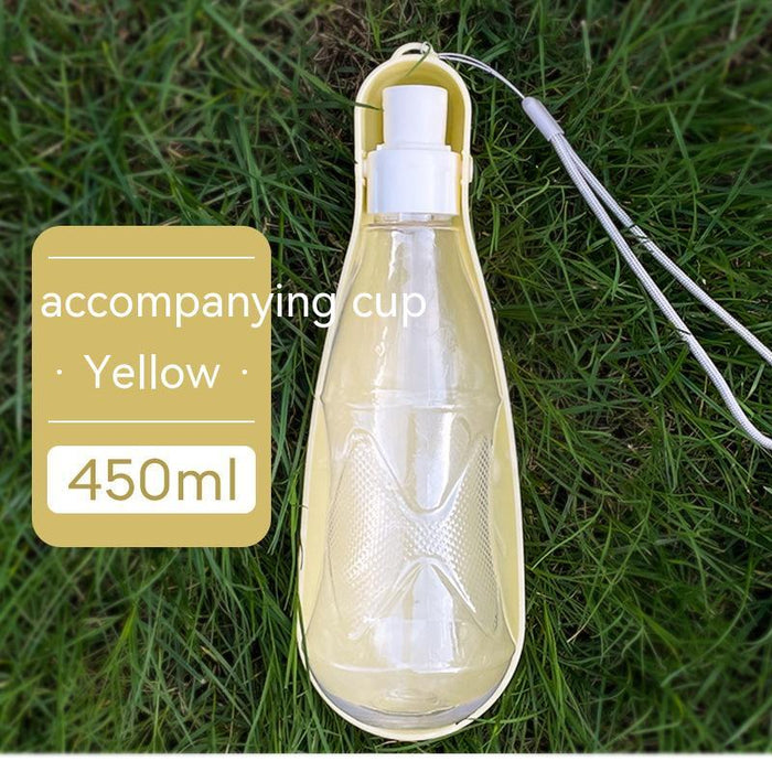 Pet Water Cup Outdoor Portable Folding Dog Water Bottle 550ml