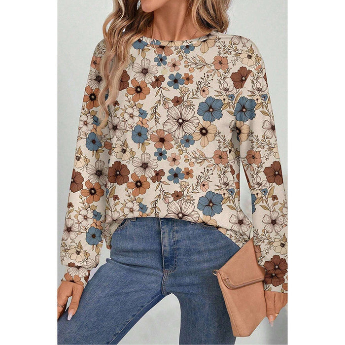 Floral Pullover