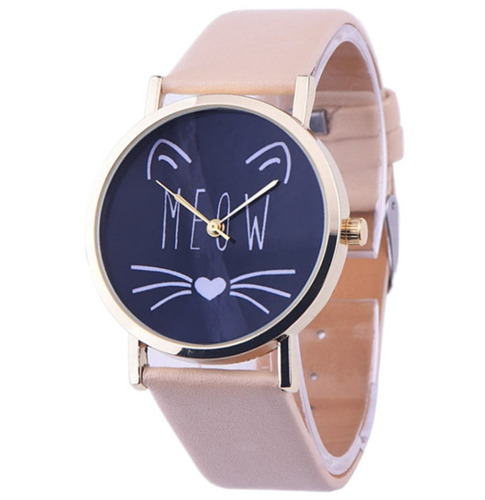 Cute Cat Wrist Watch