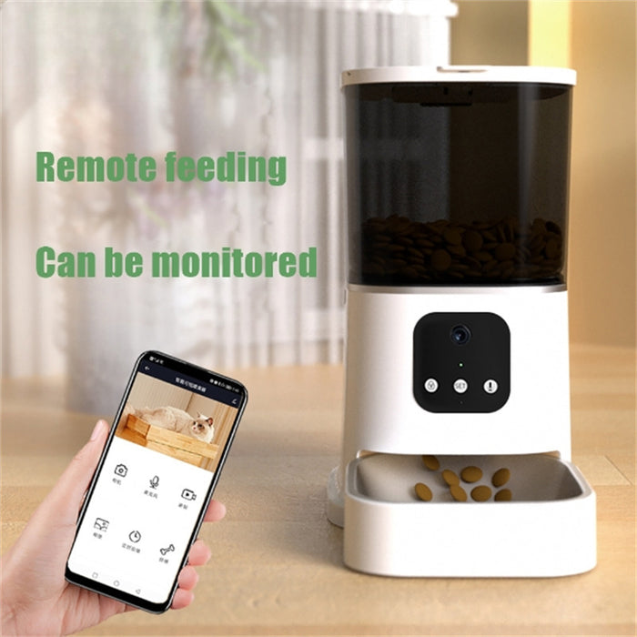 Pet Automatic Feeder Large Capacity Smart Voice Recorder APP Control