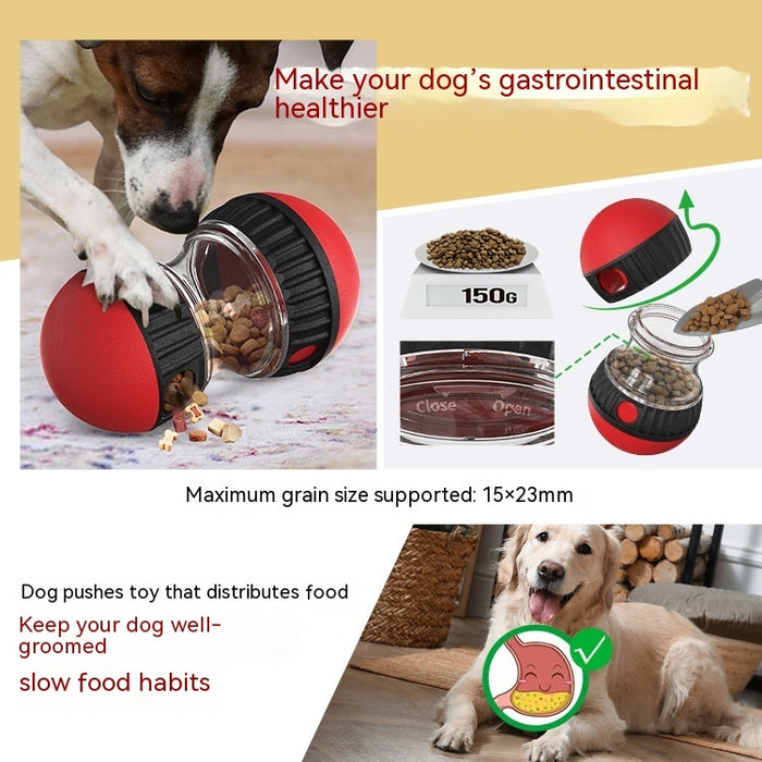 Food Dispensing Dog Toy Tumbler Leaky Food Ball Interactive Slow Feeding Protect