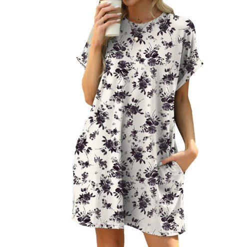 Printed Pocket Dress