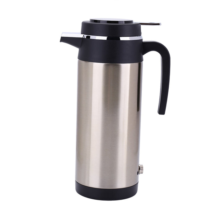 850ml 24V Travel Car Kettle Cigarette Lighter Socket Water Heater Bottle for Tea Coffee