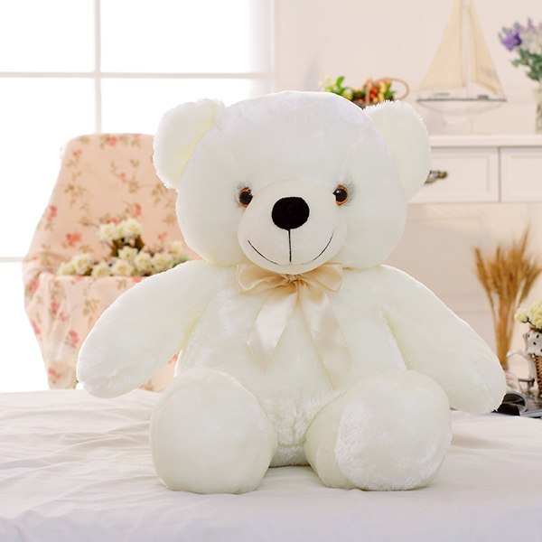 Creative Light Up LED Teddy Bear Stuffed Plush Toy