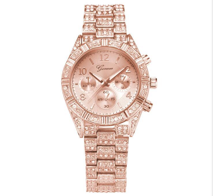 Crystal Quartz Watch