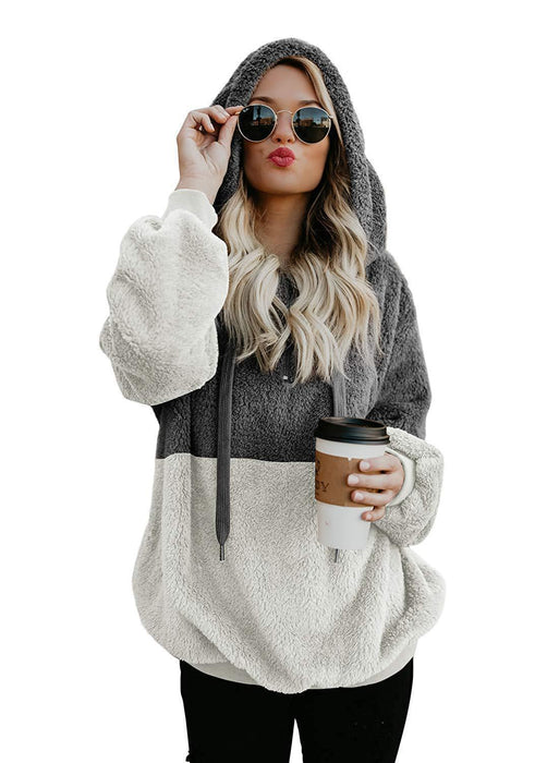 Casual Plush Hoodie