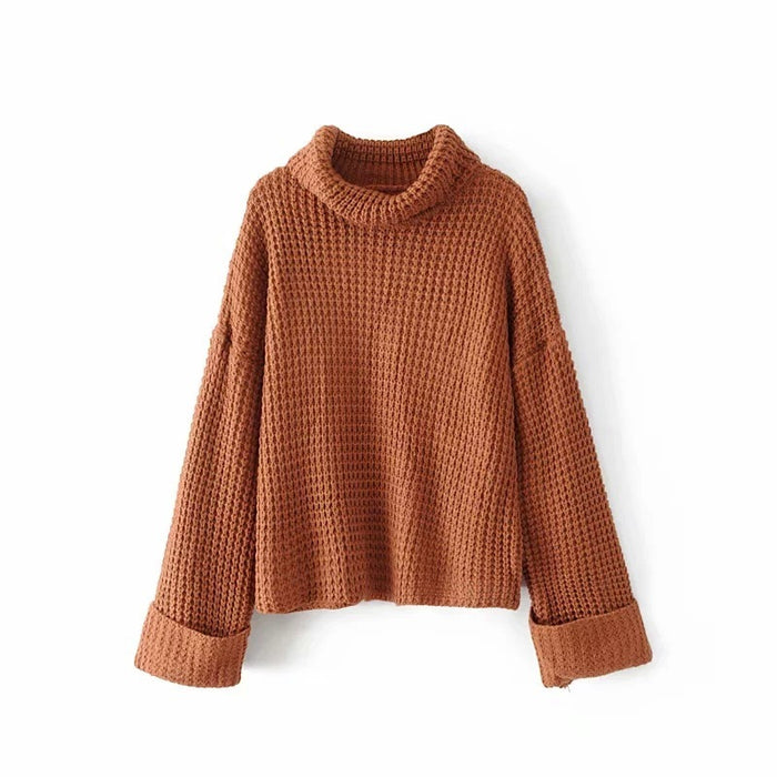 Solid Color Sweater
