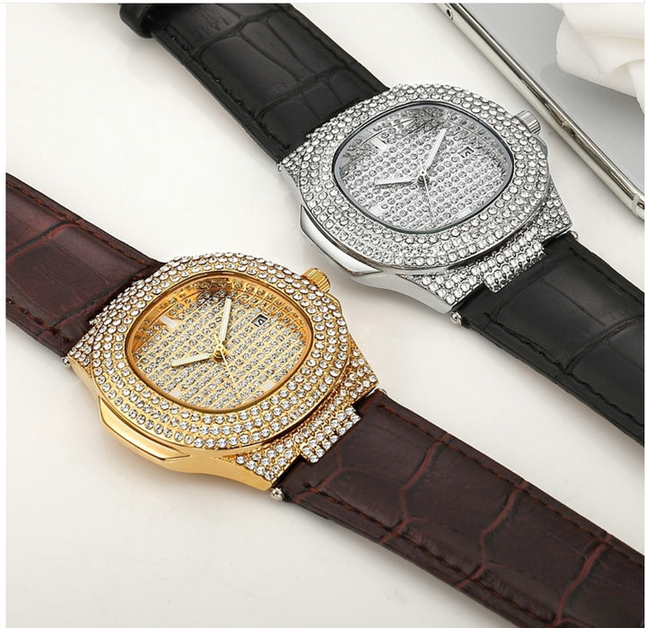 Quartz Diamond Watch