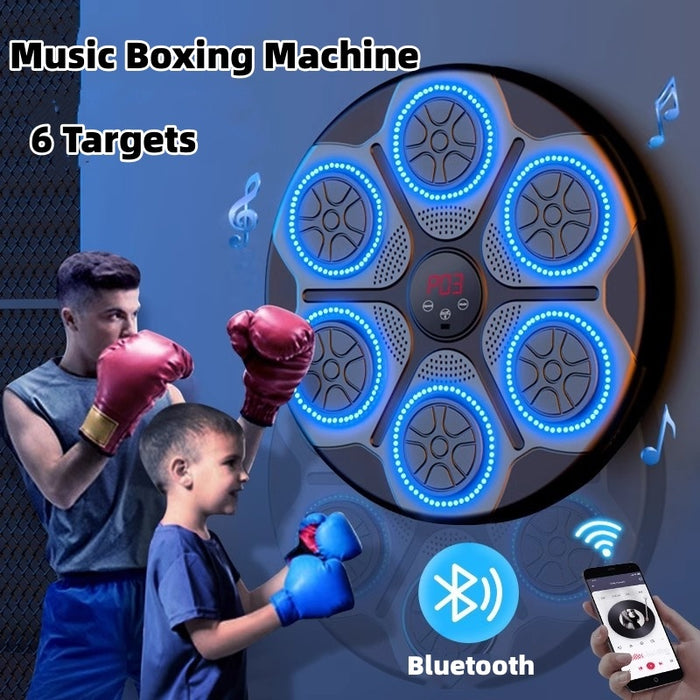 Music Boxing Machine Household With RGB Light Bluetooth-compatible Adults Mode