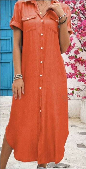 Summer Shirt Dress